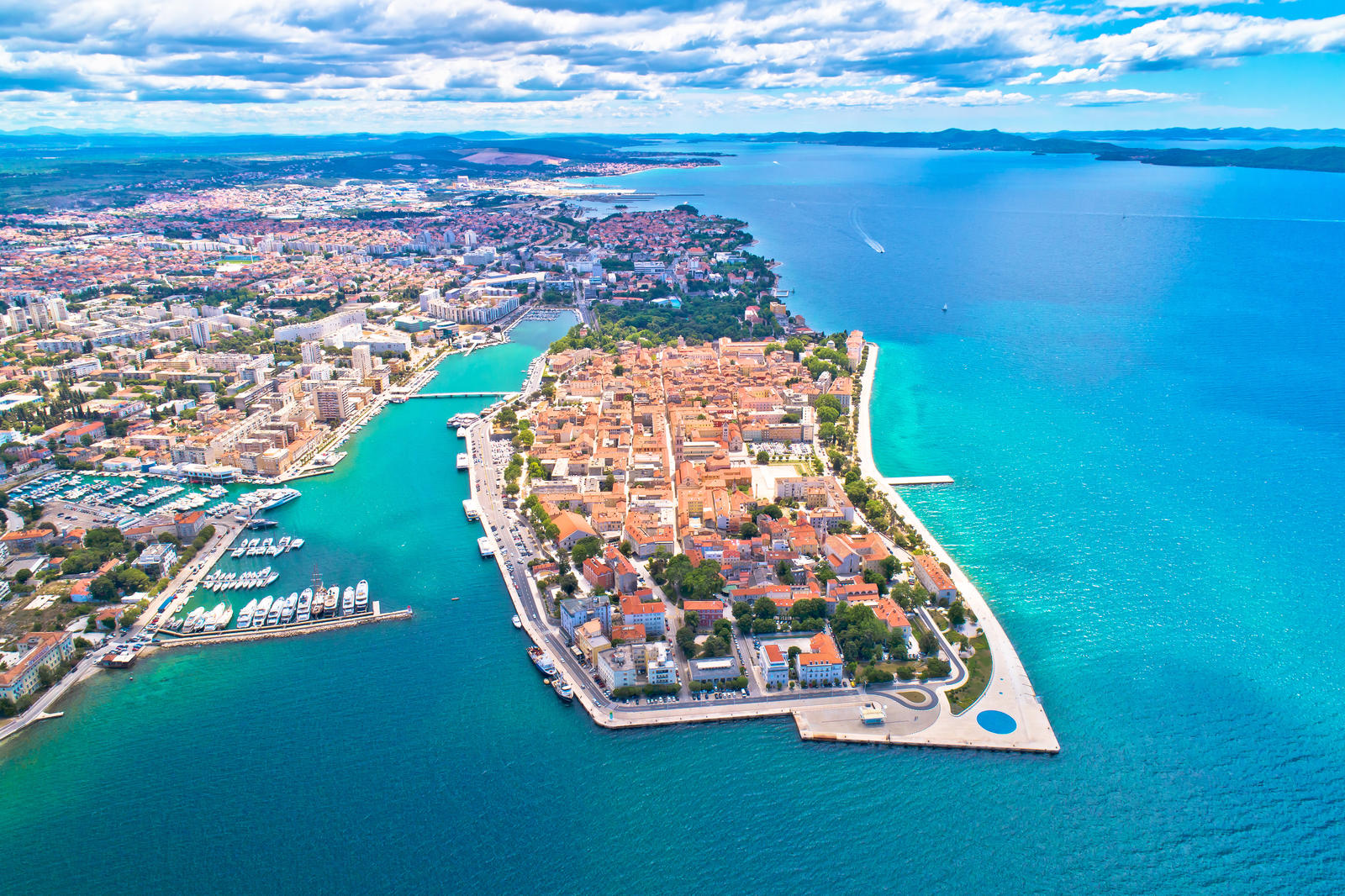 Zadar Panorama Miasta