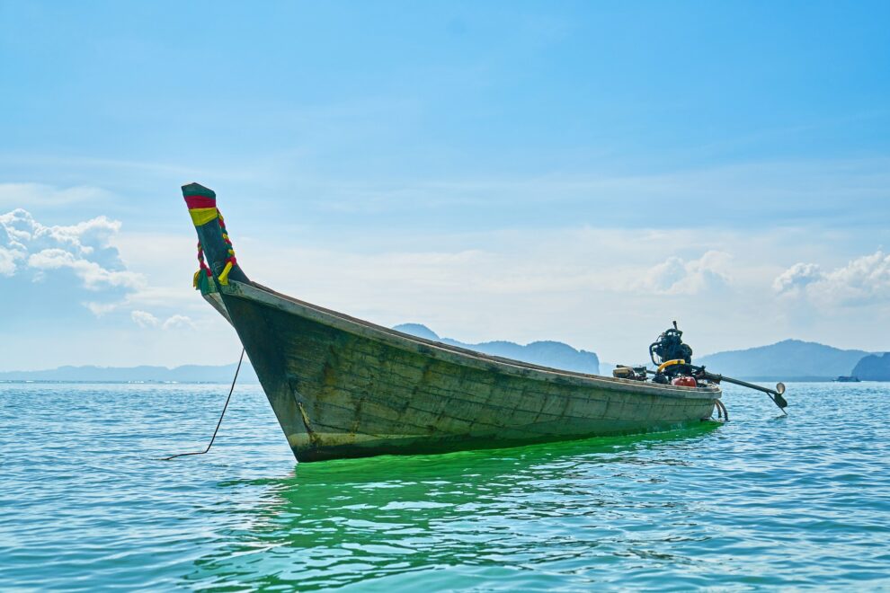 Long tail boat Tajlandia