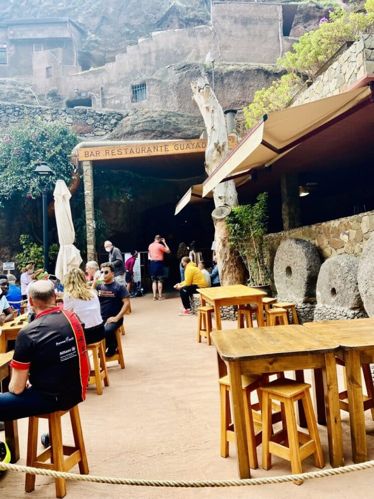Gran Canaria restauracja w jaskini Bar Restaurante Guayadeque