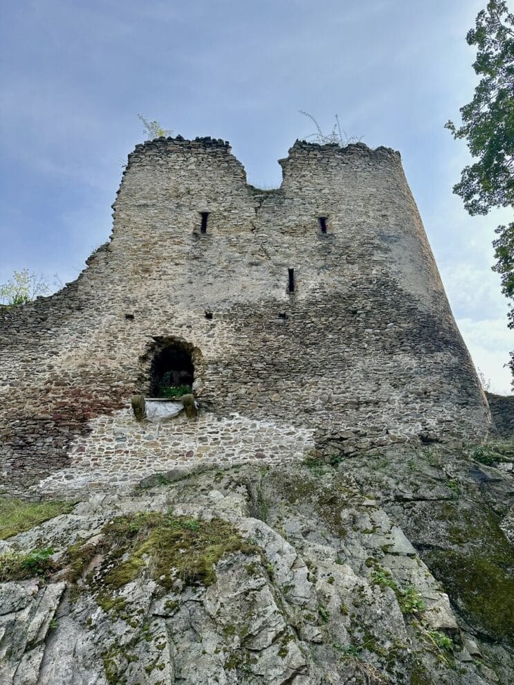 Ruiny zamku w Świeciu